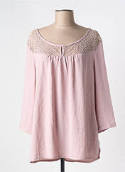 Blouse rose NOOGAT pour femme seconde vue