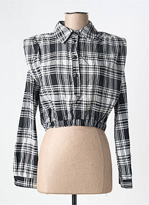 Chemisier noir PAPILLONNE pour femme