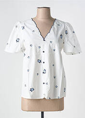 Top blanc CERISE BLUE pour femme seconde vue