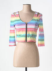 Top bleu H F WOMAN COLLECTION pour femme seconde vue