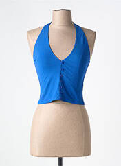 Top bleu VAN DER ROCK pour femme seconde vue