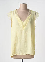 Top jaune KILKY pour femme seconde vue