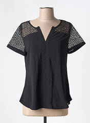 Top noir AKOZ pour femme seconde vue