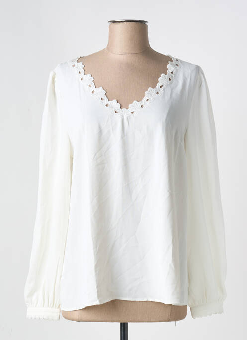 Blouse blanc CERISE BLUE pour femme