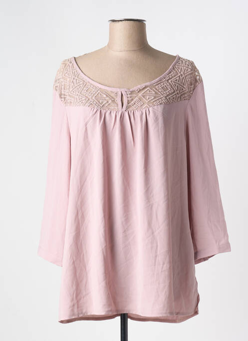 Blouse rose NOOGAT pour femme