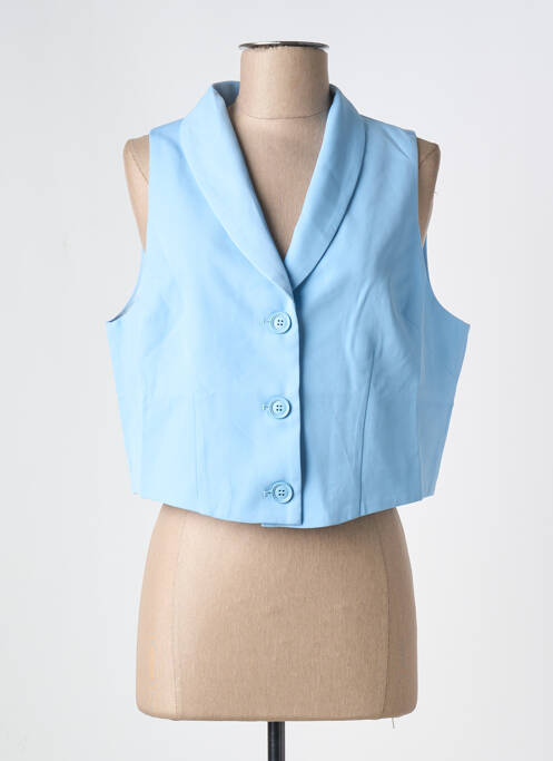 Gilet sans manche bleu AMY&CLO pour femme