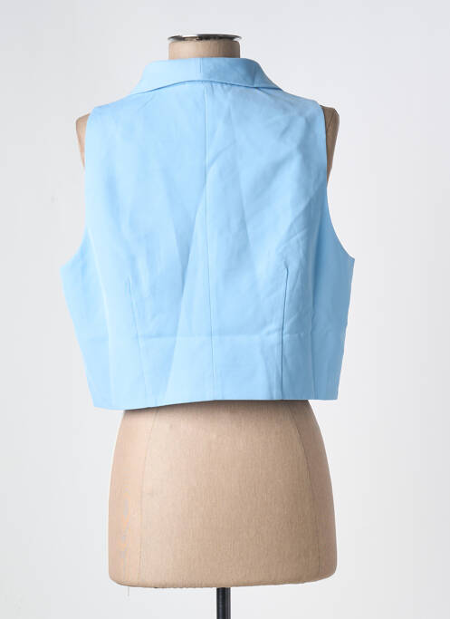 Gilet sans manche bleu AMY&CLO pour femme