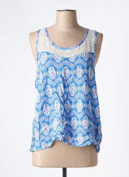 Top bleu CERISE BLUE pour femme