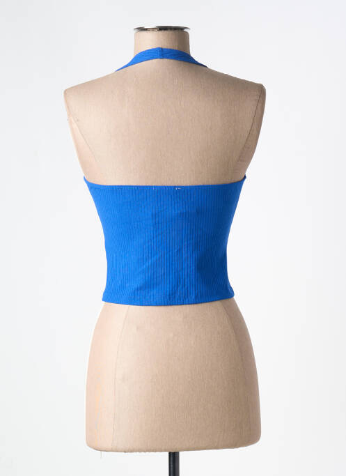 Top bleu VAN DER ROCK pour femme