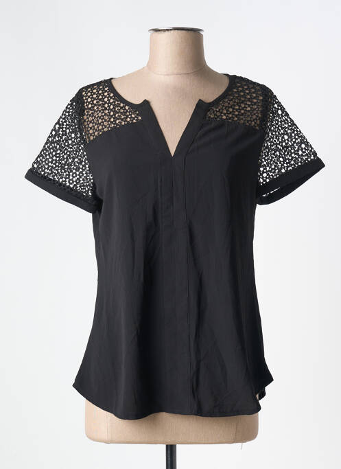 Top noir AKOZ pour femme