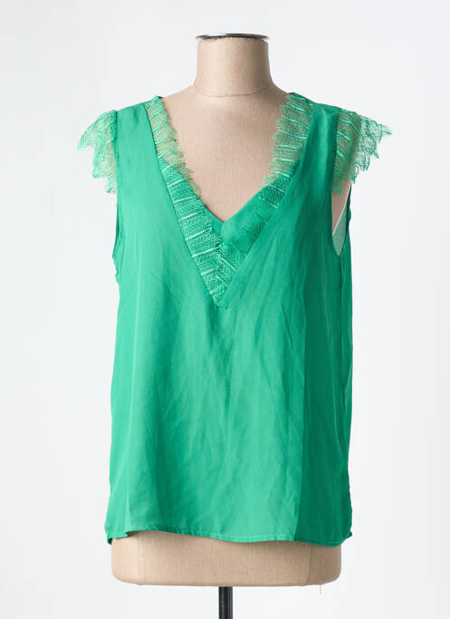 Top vert KILKY pour femme