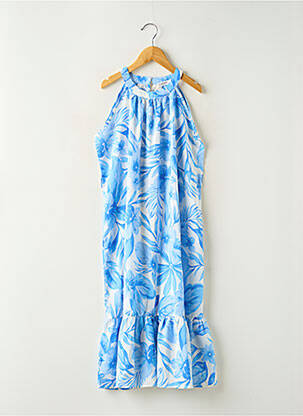 Robe longue bleu LOEVIA pour fille