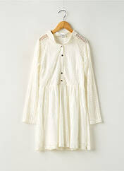 Robe mi-longue beige MINI MIGNON pour fille seconde vue