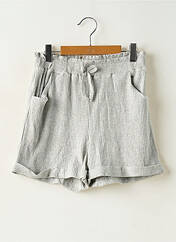 Short gris LOEVIA pour fille seconde vue