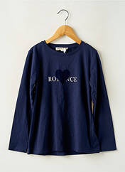 Top bleu MINI MIGNON pour fille seconde vue