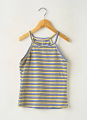 Top jaune PM LOVING pour fille