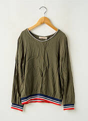 Top vert PM LOVING pour fille seconde vue