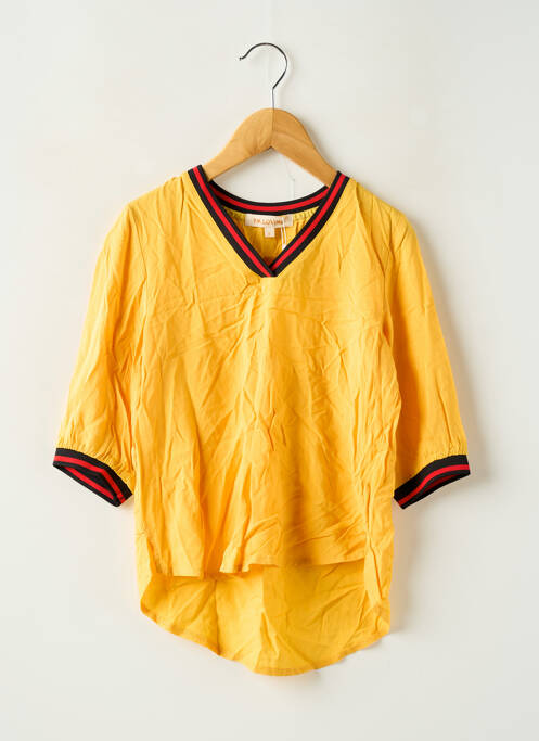 Blouse jaune PM LOVING fille