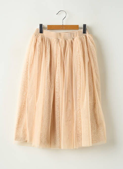 Jupe mi-longue beige ALICIA & HEKTOR pour fille