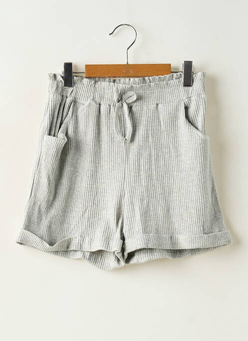 Short gris LOEVIA pour fille