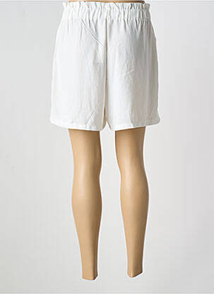 Short coupe fluide taille haute blanc LILI & LALA femme