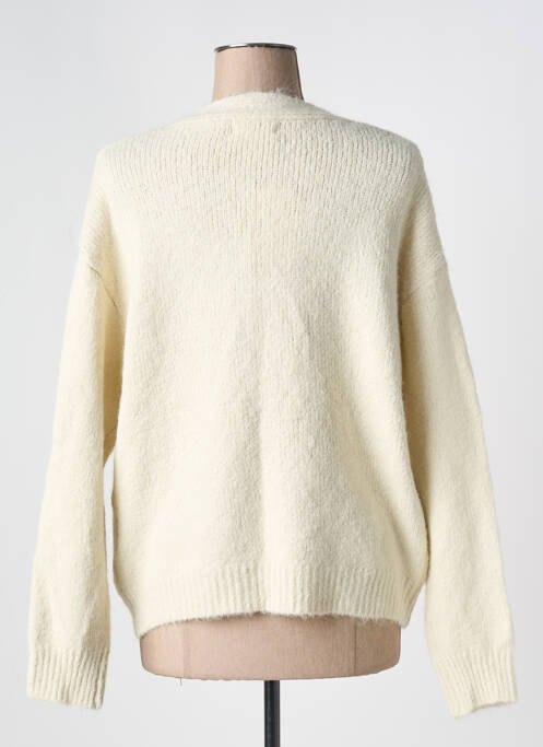 Gilet manches longues beige GRACIA femme