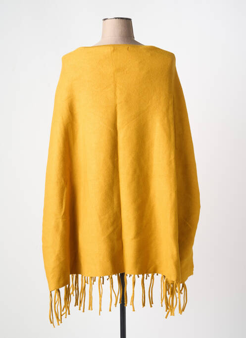 Poncho jaune SO SWEET femme
