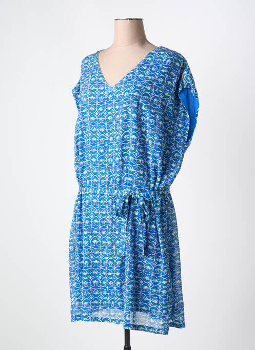 Robe courte bleu MAELLE pour femme