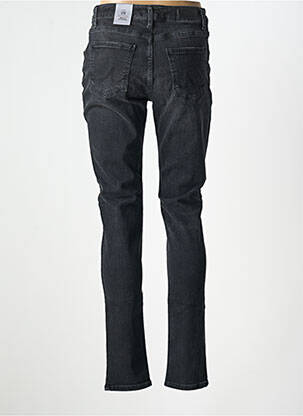 Jeans coupe slim effet usé délavé taille normale gris LTB femme
