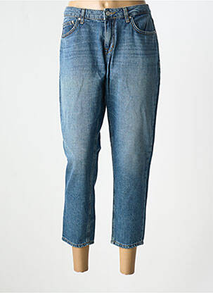 Pantacourt taille normale taille normale bleu LTB femme