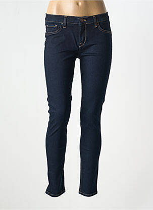 Jeans skinny stretch taille basse bleu LTB femme