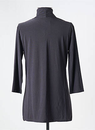 Top tissage jersey manches 3/4 gris MARY COOL femme