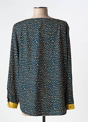 Blouse manches longues manches longues vert HIPPOCAMPE femme
