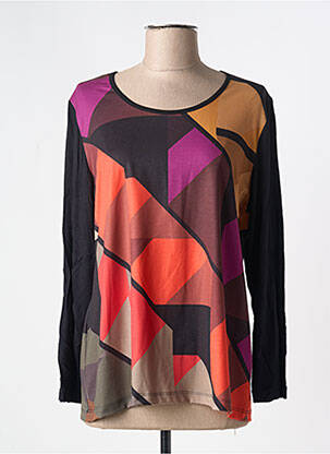 T-shirt manches longues manches longues noir ALAIN MURATI femme