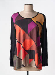 T-shirt manches longues manches longues noir ALAIN MURATI femme