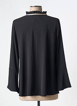 Blouse manches longues manches longues noir ROMEO POUR JULIETTE femme