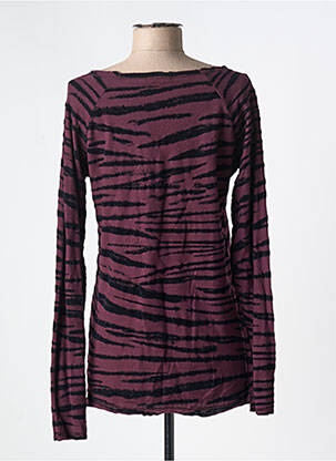 T-shirt manches longues manches longues violet COCOO MIN femme