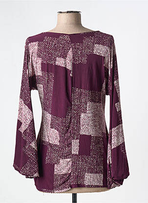 T-shirt manches longues manches longues violet MARY COOL femme