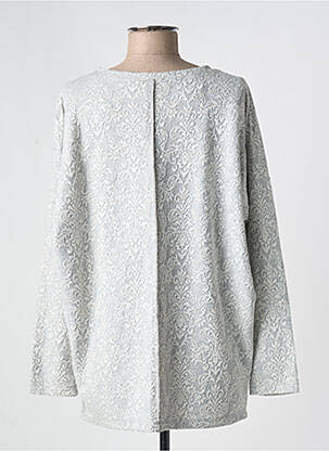 Pull coupe droite manches longues gris ALAIN MURATI femme