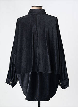Veste casual coupe droite noir LILI LA TIGRESSE femme