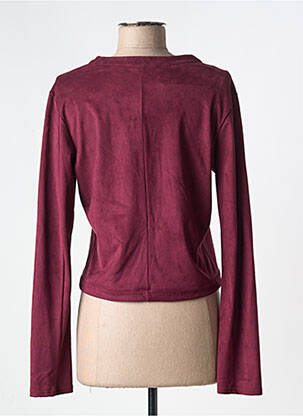 Veste casual col rond rouge ROMEO POUR JULIETTE femme