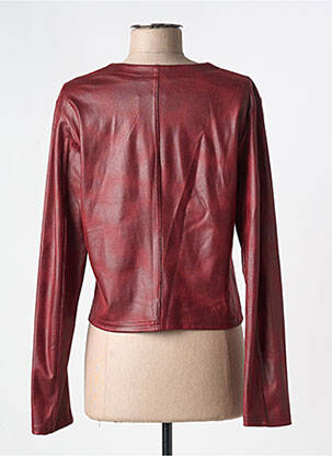 Veste casual col rond rouge ROMEO POUR JULIETTE femme