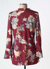 Tunique manches longues rouge ROMEO POUR JULIETTE pour femme seconde vue