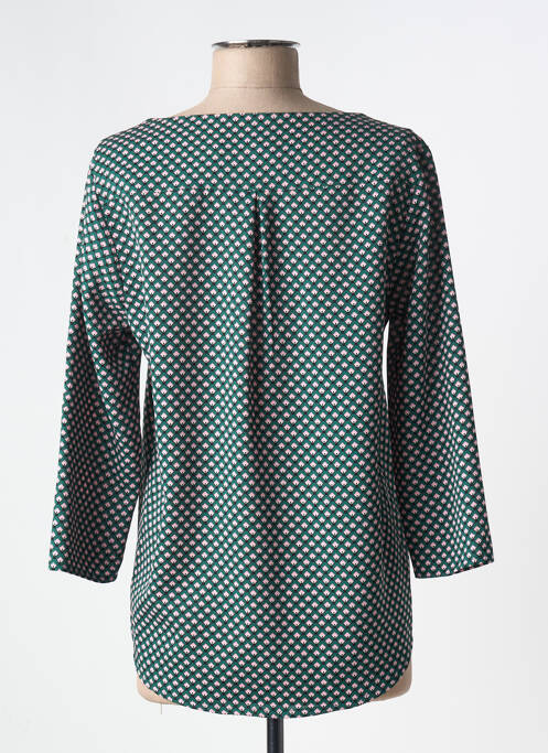 Blouse vert HIPPOCAMPE pour femme