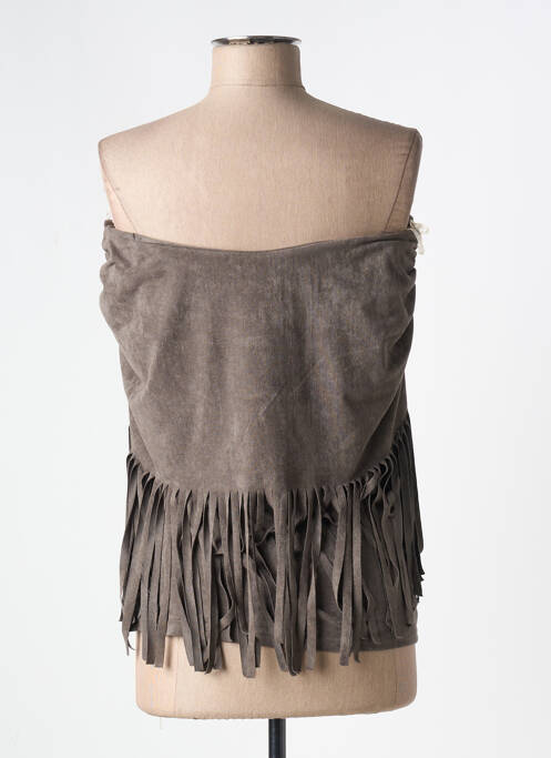 Top gris MARY COOL pour femme