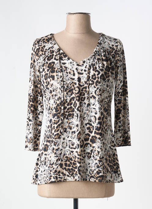 T-shirt marron ROMEO POUR JULIETTE pour femme