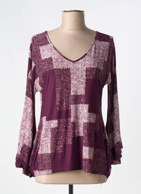 T-shirt violet MARY COOL pour femme