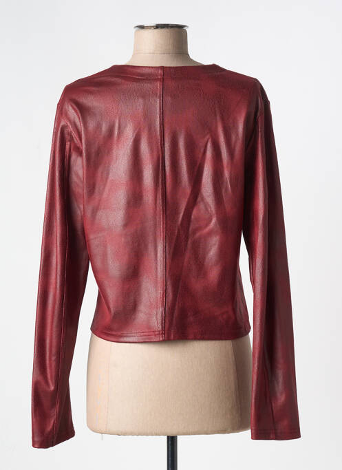Veste casual rouge ROMEO POUR JULIETTE pour femme