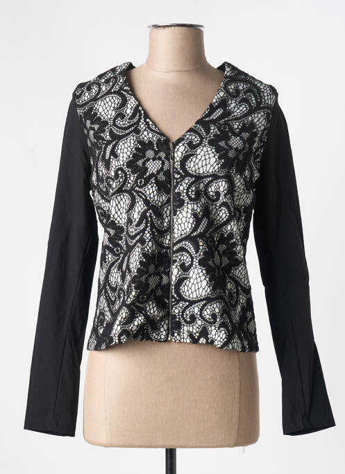 Veste chic noir ROMEO POUR JULIETTE pour femme