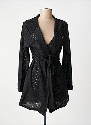 Gilet manches longues stretch noir ROMEO POUR JULIETTE femme